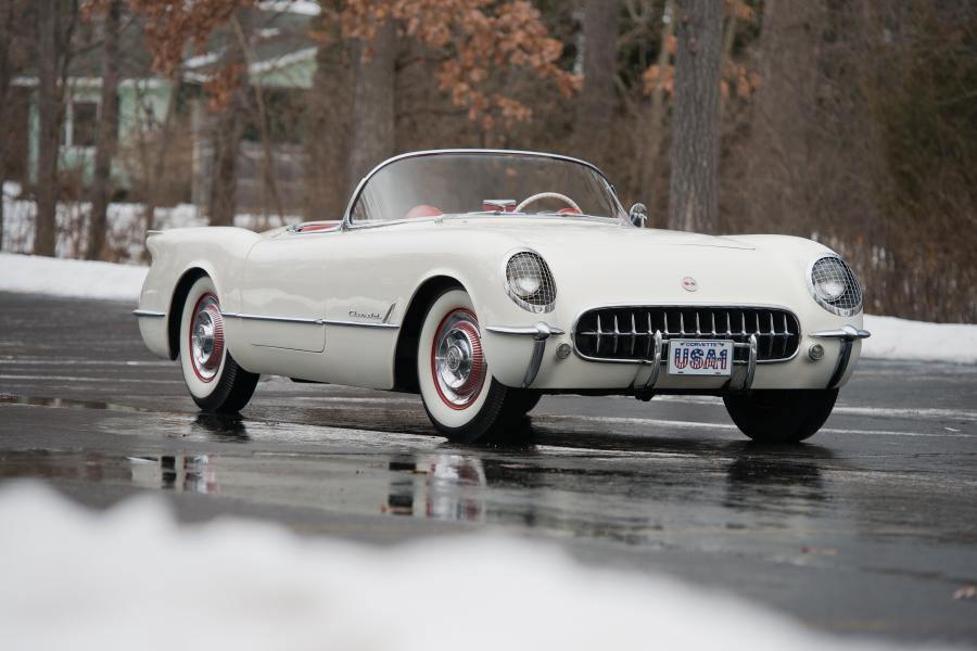  Chevrolet Corvette Polo White 1954 года  (фото 8 из 40)